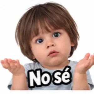 No sé - getsticker.com