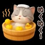 ずっと使える秋冬♡ほっこり猫たちの日常