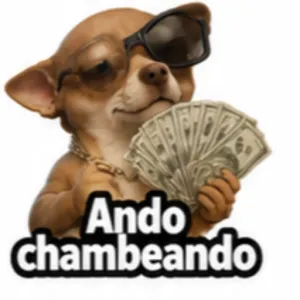 Ando chambeando - getsticker.com