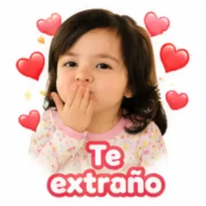 Te extraño - getsticker.com