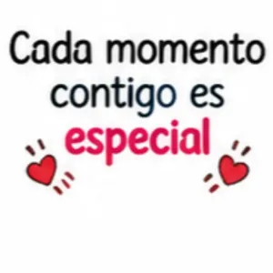 Cada momento contigo es especial - getsticker.com