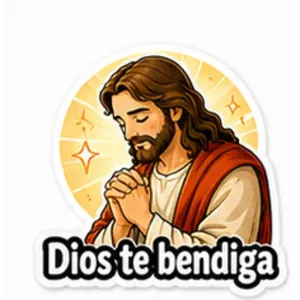 Dios te bendiga - getsticker.com
