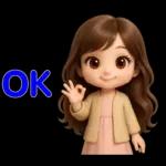 甜女孩-日常實用貼圖