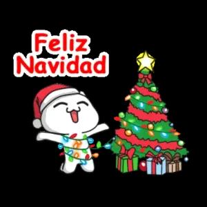 Feliz Navidad - getsticker.com
