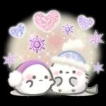 ふわふわシマエナガの冬＆年末年始スタンプ