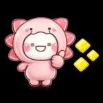 ぷくつやシール風♡ず～っと使える海生き物