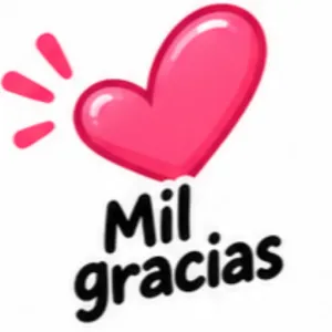Mil gracias - getsticker.com
