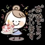 【日常】挨拶♡おだんごスマイルガール♡