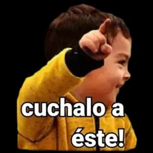 cuchalo a éste! - getsticker.com