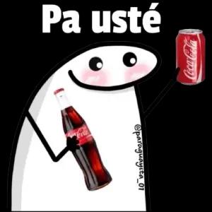 Pa usté, Coca-Cola - getsticker.com