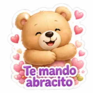 Te mando abracito - getsticker.com