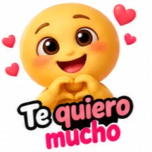 Te quiero mucho - getsticker.com