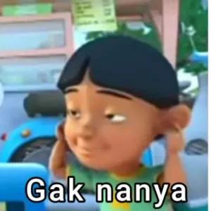 Gak nanya - getsticker.com