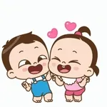 모아서 매일 웃으며 지내요