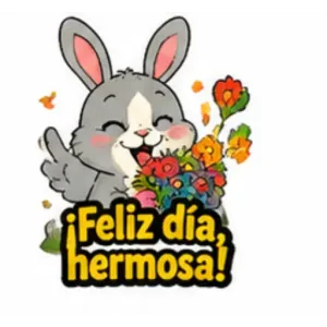 ¡Feliz día, hermosa! - getsticker.com