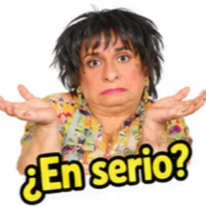 ¿En serio? - getsticker.com