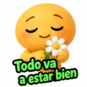 Todo va a estar bien - getsticker.com