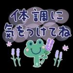 気遣い♡やさしい夏天気スタンプ