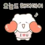 잔망 리액션 아기곰 밀크