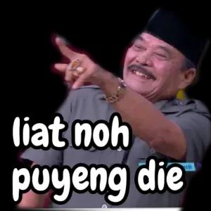 liat noh puyeng die - getsticker.com