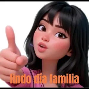 lindo día familia - getsticker.com