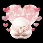 気持ち伝える❤️シマエナガ❤️