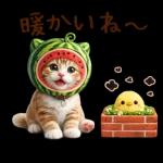 毎日使えるねこあいさつ