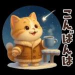 毎年使える冬と正月♡ほっこり猫たちの日常