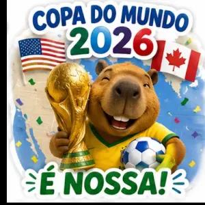 COPA DO MUNDO 2026 É NOSSA! - getsticker.com