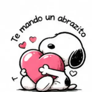 Te mando un abrazito - getsticker.com