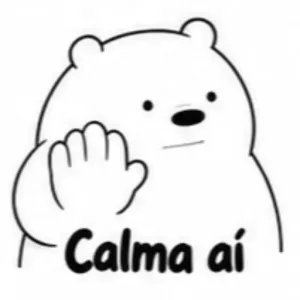 Calma aí - getsticker.com
