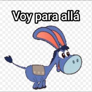 Voy para allá - getsticker.com