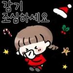 크리스마스 어린 소녀