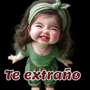 Te extraño - getsticker.com