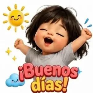 ¡Buenos días! - getsticker.com
