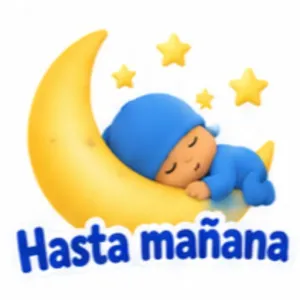 Hasta mañana - getsticker.com