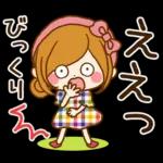 ほのぼのカノジョ♡春～初夏♪敬語スタンプ