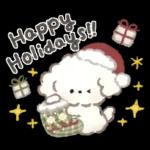 ずっと使える！もこもこいぬ♡