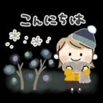 使いやすい＊ほのぼのガール＊冬の日常＊