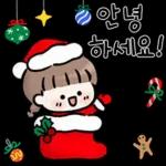 크리스마스 어린 소녀