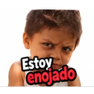 Estoy enojado - getsticker.com
