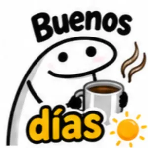 Buenos días - getsticker.com