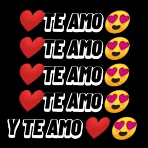 TE AMO, Y TE AMO - getsticker.com
