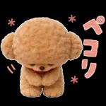 もふもふトイプードルの日常スタンプ