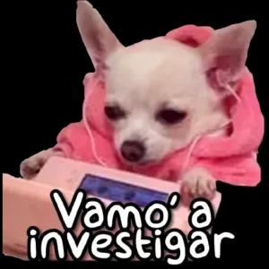 Vamo' a investigar - getsticker.com