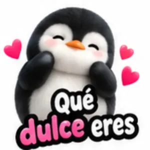 Qué dulce eres - getsticker.com
