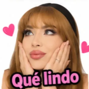 Qué lindo - getsticker.com