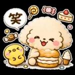 トイプードル♡ちょっと休憩スイーツ山盛り