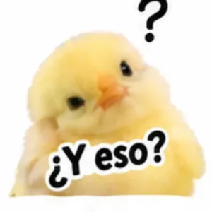 ? ¿Y eso? - getsticker.com