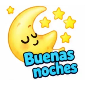 Buenas noches - getsticker.com